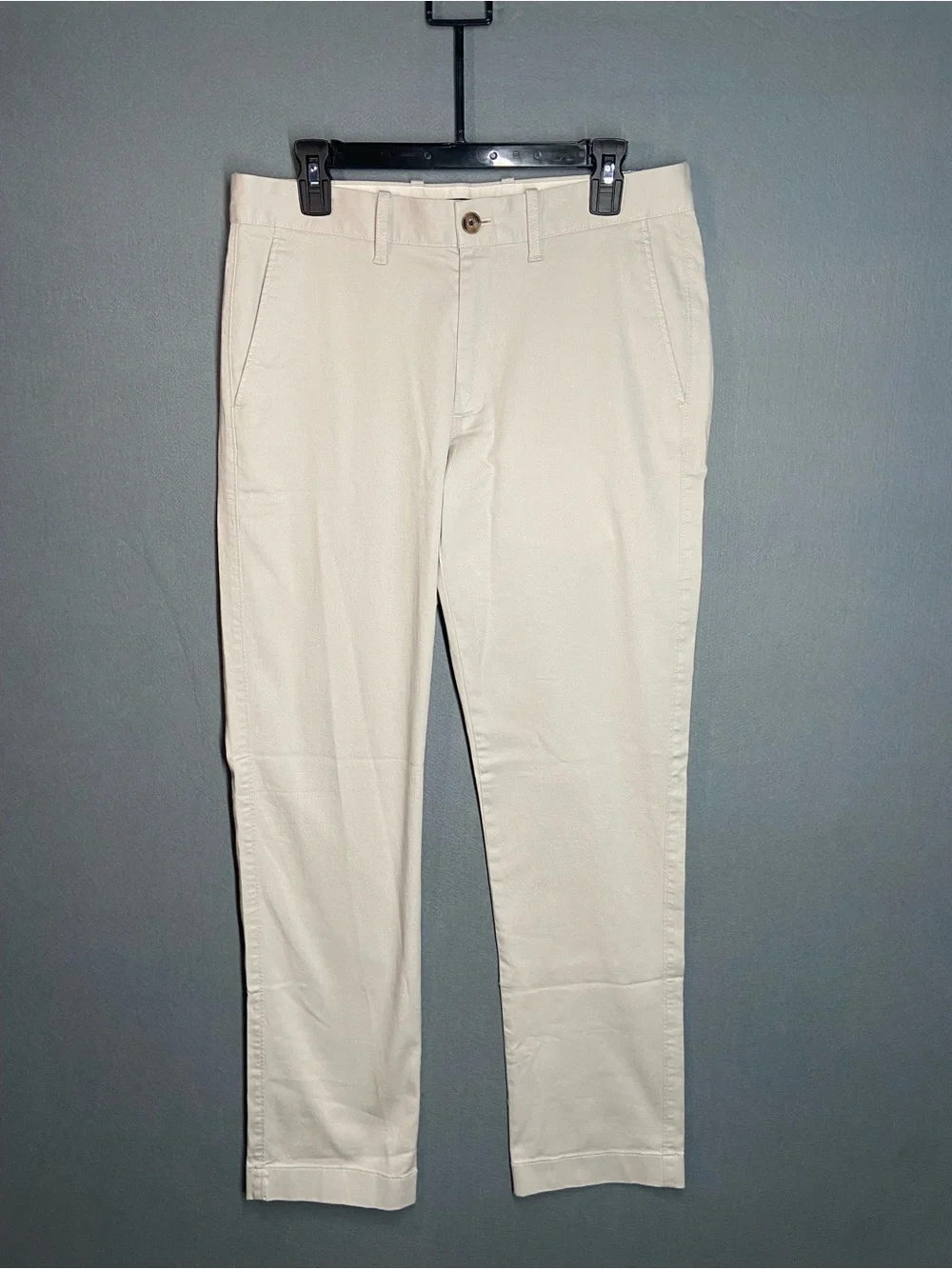 J. Crew Straight Chinos in Cream